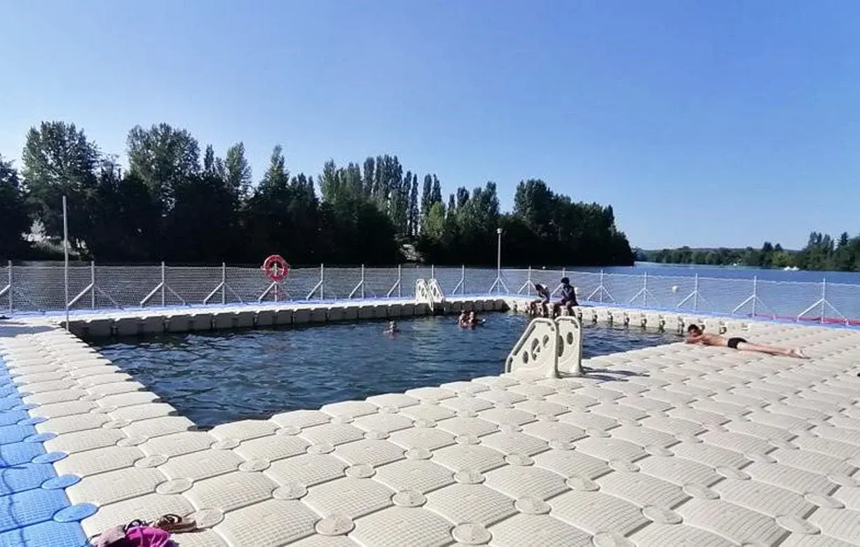 Drijvende zwembad aquasmarts